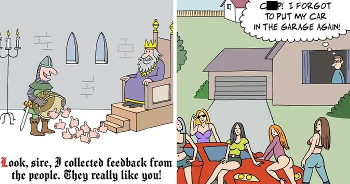 This Comics Artist Illustrates Absurd And Fun Situations That Might Make You Laugh (29 New Pics)