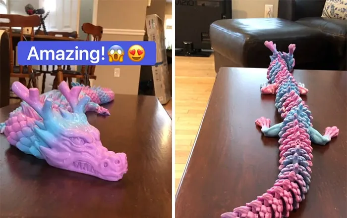Dragon Finally Done! She’s Not Perfect, But After Some Surgery, She’s Beautiful. Almost 5 Feet Long!