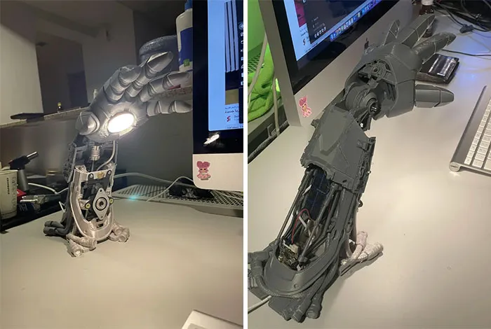 Finished My Iron Man Lamp