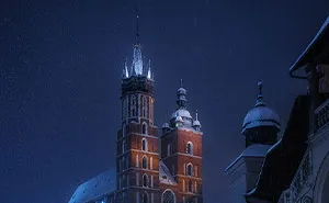 Here's A Glimpse Into A Snowy Journey Throughout The Medieval Town Of Krakow, Captured With My Camera Lens (14 Pics)
