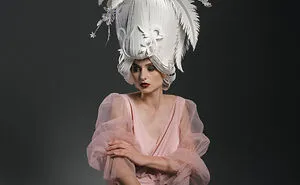 "Mysterious Flying Dutchman": I Make Baroque-Style Paper Wigs (6 Pics)