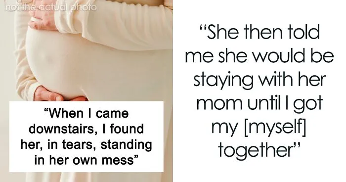 Man Asks If He Was Wrong Not To Help His Wife After She Had 'An Accident', Gets A Reality Check