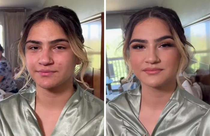 Esta maquilladora muestra cómo transforma a sus clientas y aquí tienes 30 fotos para comparar