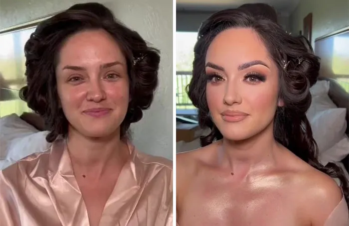 Esta maquilladora muestra cómo transforma a sus clientas y aquí tienes 30 fotos para comparar