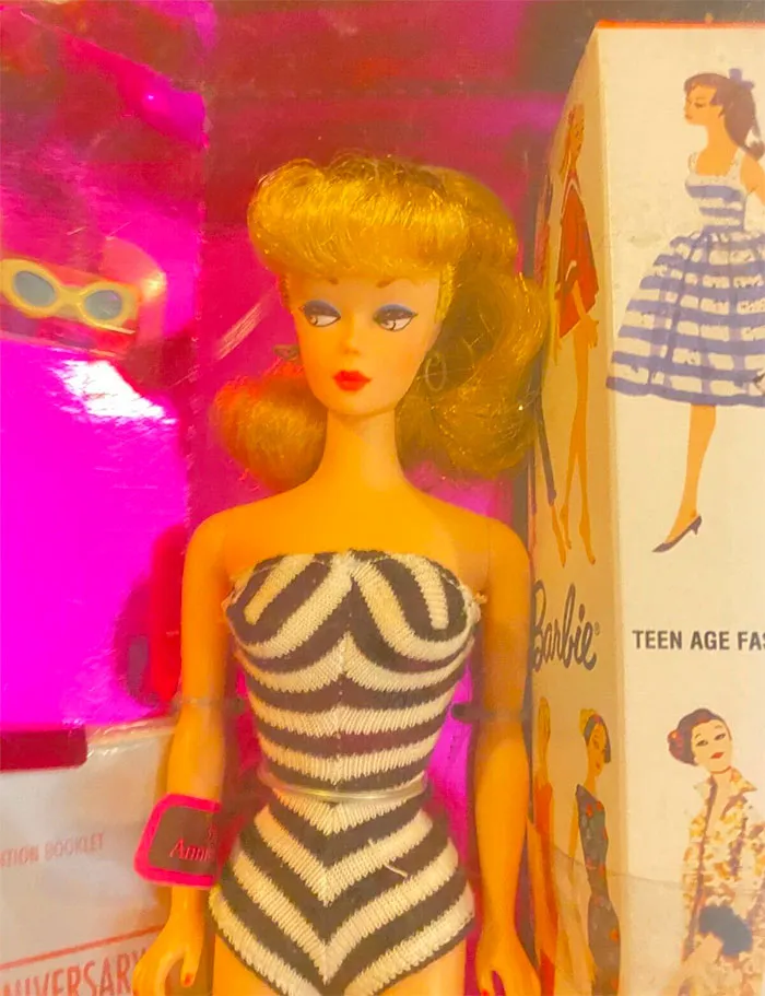 First Edition Barbie: $8,000