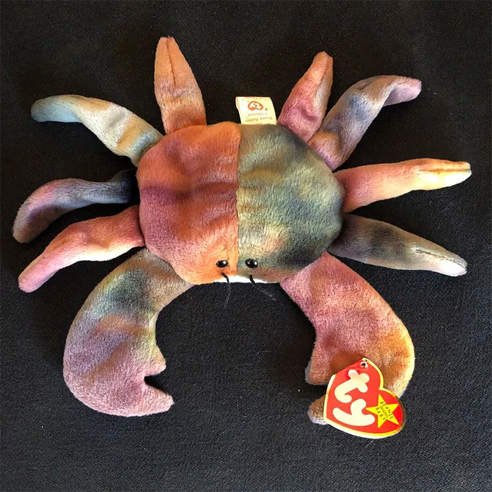 Claude The Crab Beanie Baby: $10,200