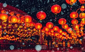 Mis 15 imágenes del Festival de los Farolillos de Nagasaki en la nieve, algo poco frecuente