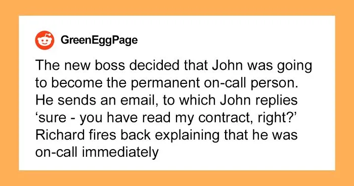 New Manager Wants To "Mark His Territory", So He Picks On An IT Guy Without Reading His Contract - He Racks Up 1,300 Paid Hours In One Month