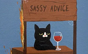 This Artist Blends Their Sarcastic Nature With His Adopted Cat’s Attitude In His 35 Humorous Illustrations