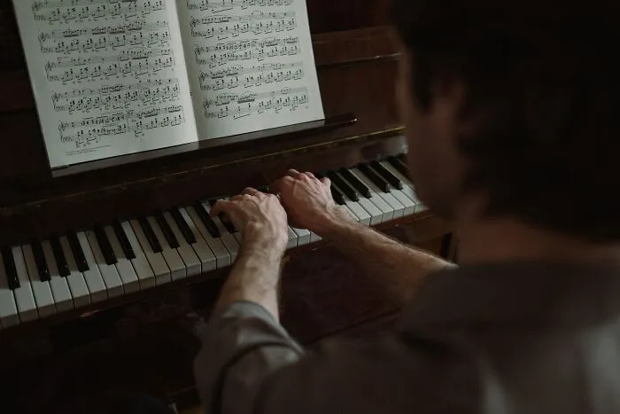 Man Playing Piano 