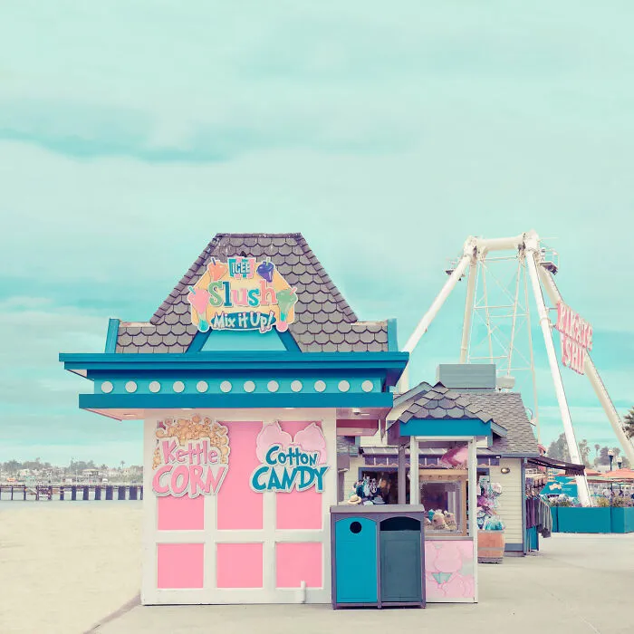 I Used Dreamy Colors To Capture California's Oldest Amusement Park