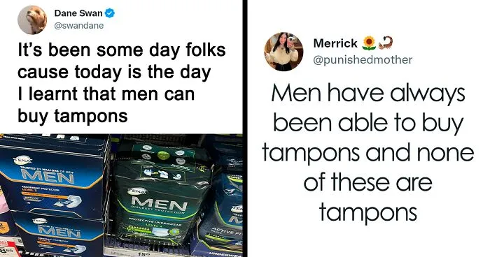 Retired Football Player Is Shocked To See ‘Tampons For Men’ At The Store, Finally Learns What Tampons Actually Are