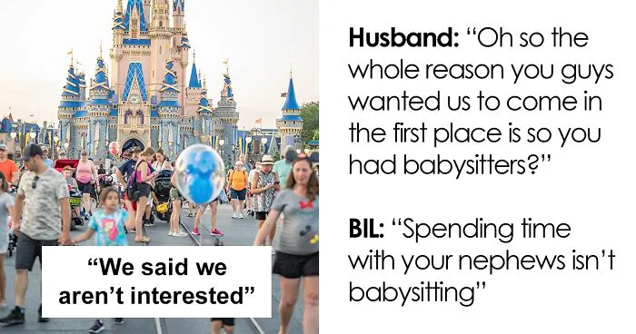 Childless Couple Get Accused Of 'Ruining' A Family Vacation By Not Going, Find Out They Were Expected To Babysit
