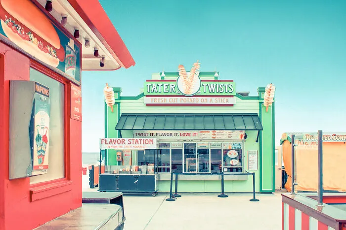 I Used Dreamy Colors To Capture California's Oldest Amusement Park