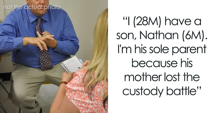 Netizens Side With This Dad For Reminding His Son's Teacher He's The Parent And Not His Girlfriend During Parent Meeting At School