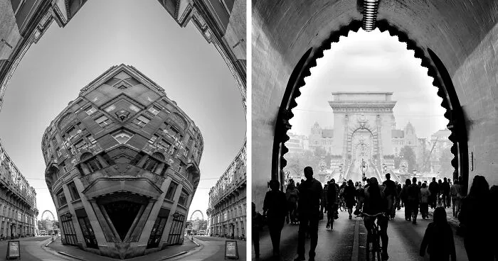 My 23 Black And White Photos I Took In The Streets Of Budapest, Hungary