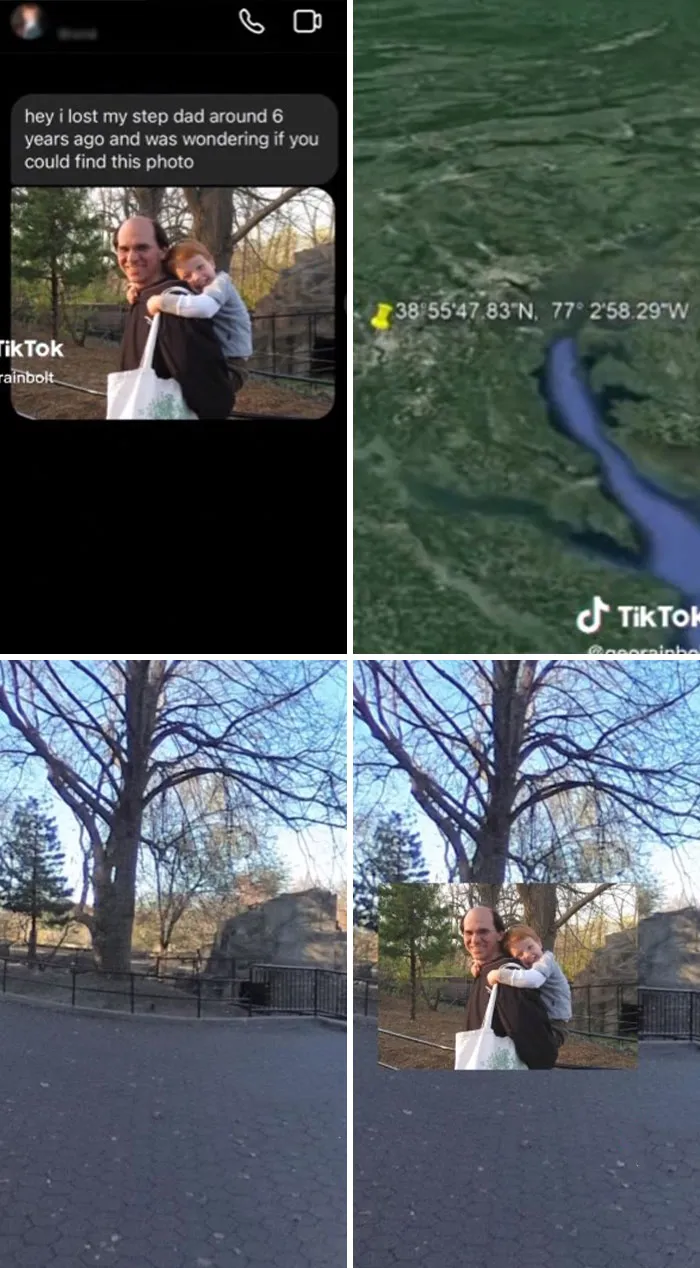 People Contact This Man With The Hope That He’ll Find Exactly Where Their Beloved Pictures Were Taken, And He Delivers