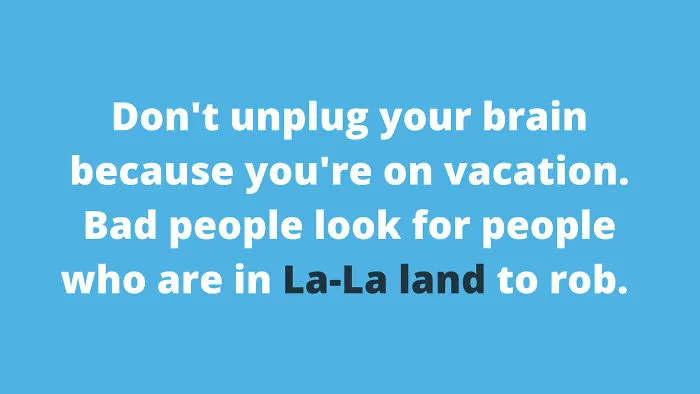 The Advice Is Very Legit, But The La-La Land Got Us There