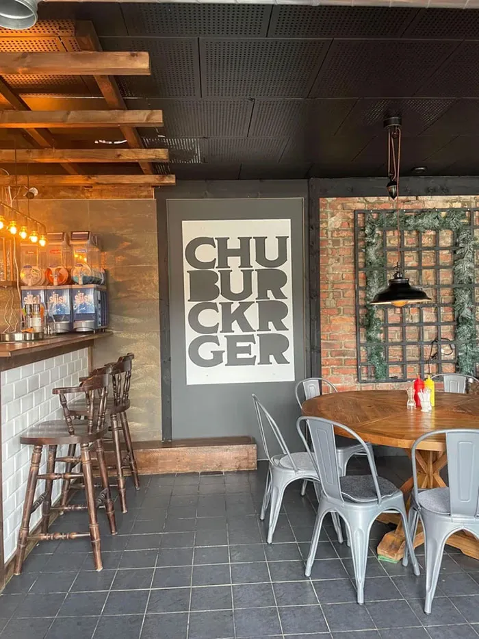 There Is An Extra "R", Normal Name Is Chuck Burger