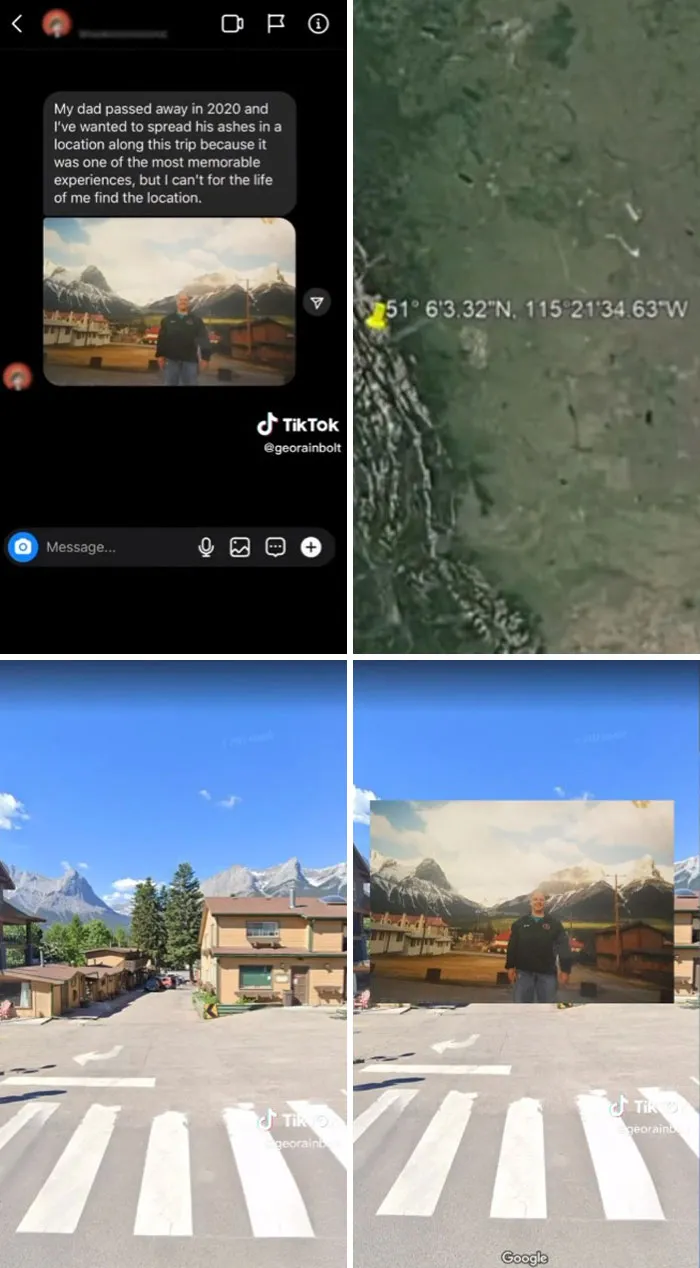 People Contact This Man With The Hope That He’ll Find Exactly Where Their Beloved Pictures Were Taken, And He Delivers
