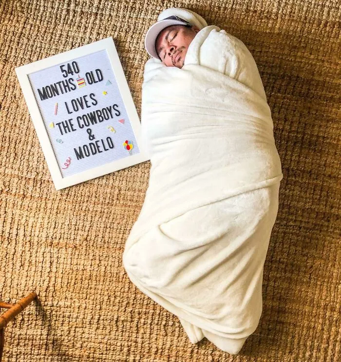 Some Moms Never Think It’s Too Late For Baby Pics
