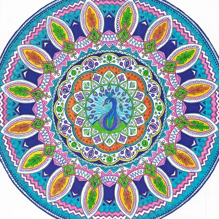 Peacock Mandala