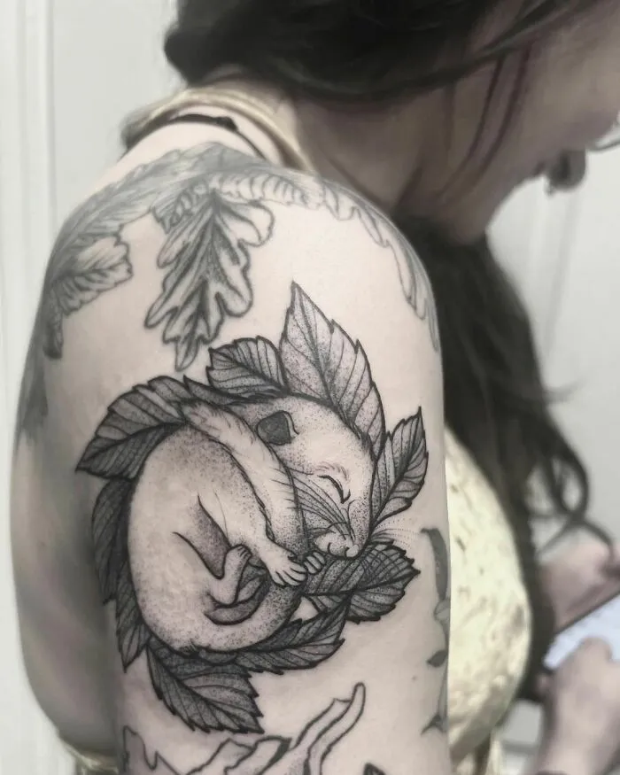 Donnie The Dormouse Was The Most Wholesome Custest Tattoo Ever