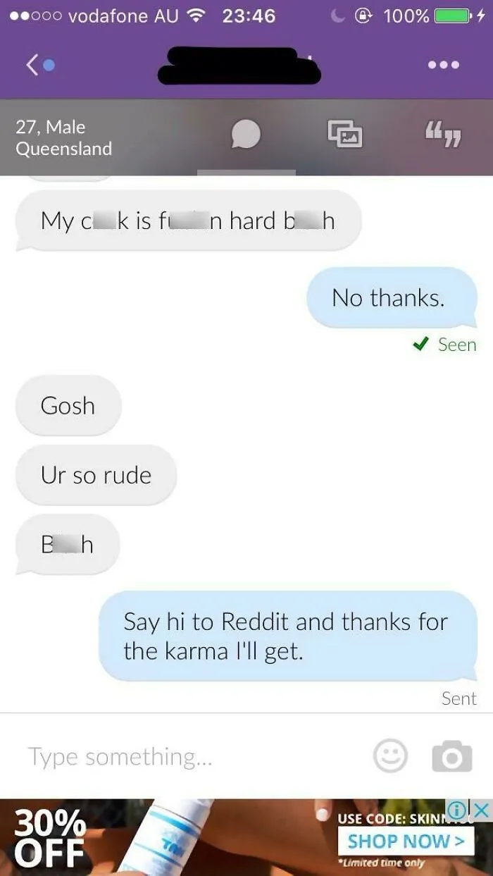 Omg. How Could I Be So Rude To Such A Gentleman? /S