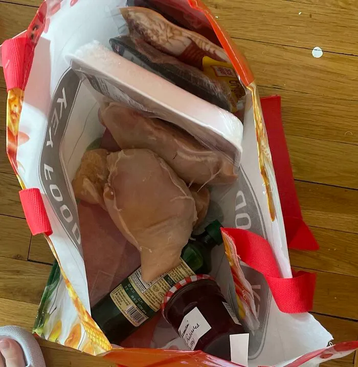 Ordered From Instacart For The First Time And This Is How The Chicken Came
