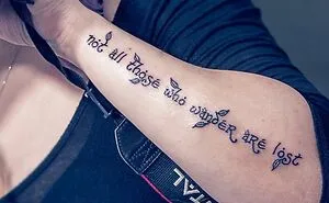 100 Creative Word Tattoos For Some Inkspiration