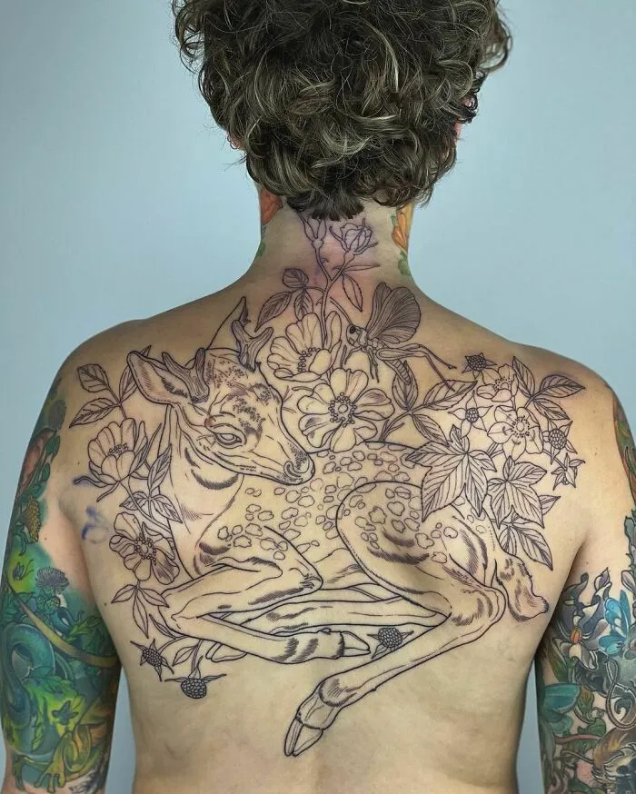 Stag Tattoo