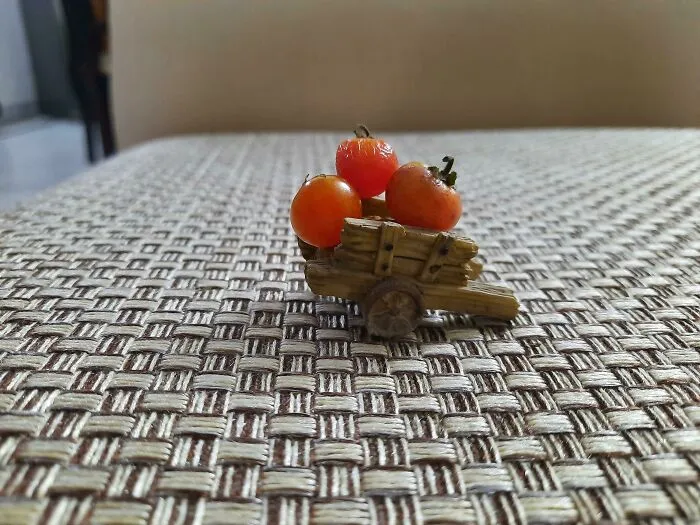 ¡Mi carrito alimentará sin duda a todo un pueblo!