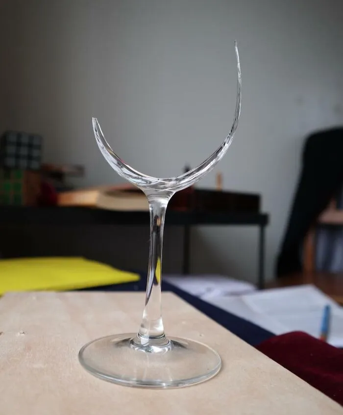 Cómo se rompió este cristal