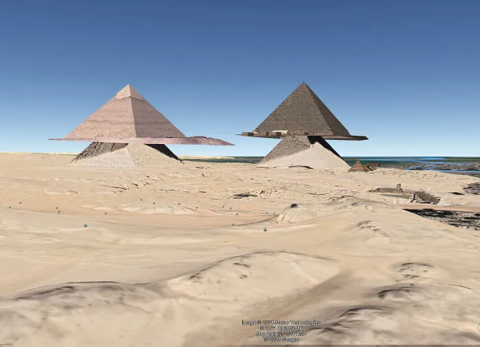 Google Earth Finally Revealing The Truth About The Pyramids!