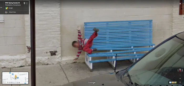 Boy Falling Off A Bench Found In Philadelphia, Pennsylvania!