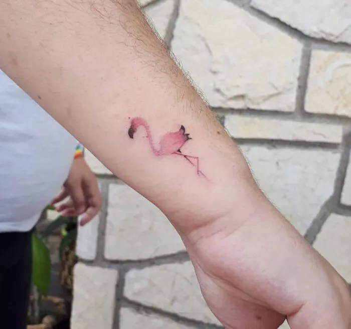 Clément's Little Pink Flamingo