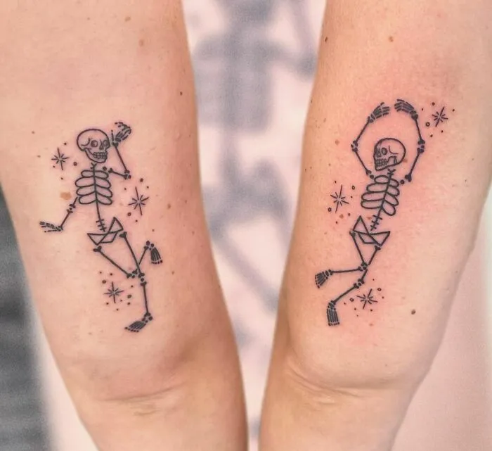 Cute Dancing Skellies