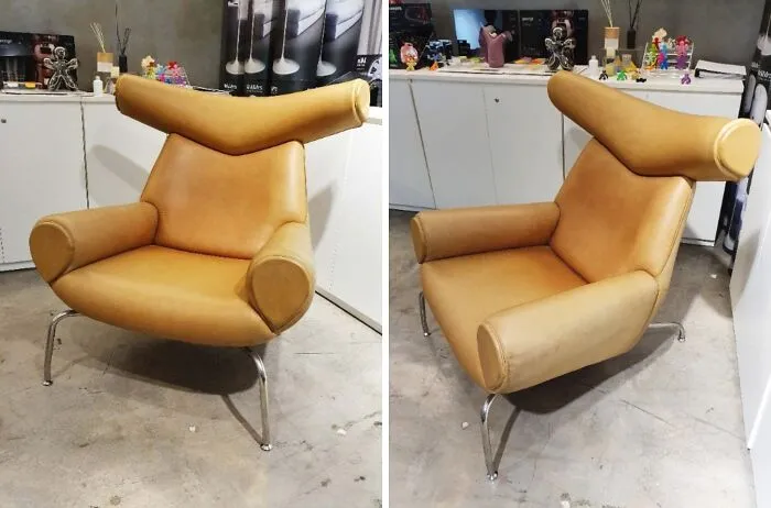 I Call My Latest Thrift Find As A Hammerhead Shark Lounge Chair