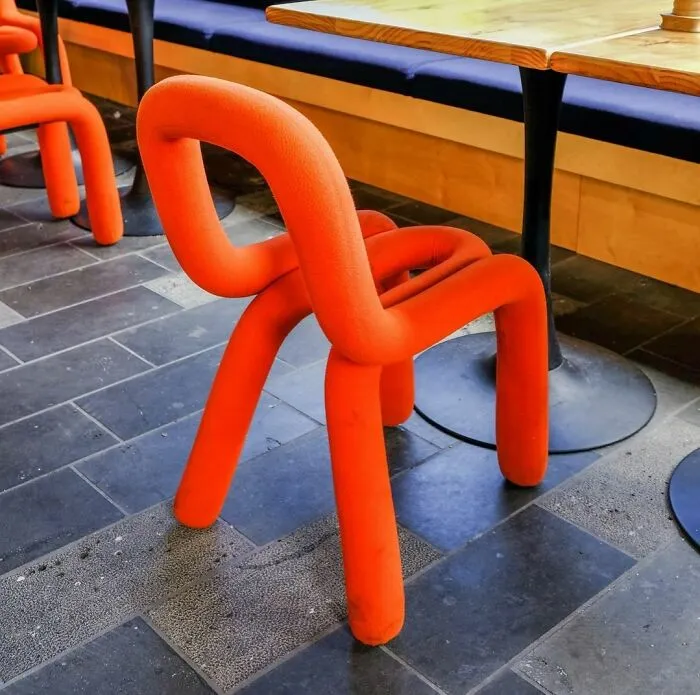 These Orange Chairs Stole The Show