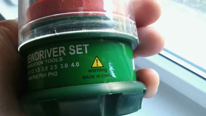 I See Your "Use Before: Made In China" And Raise You "Warning - Made In China"