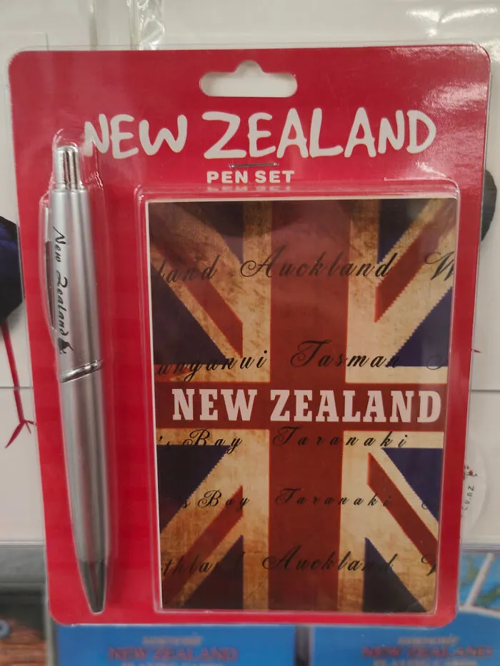 Souvenir Notepad, Designer Failed Geography Class