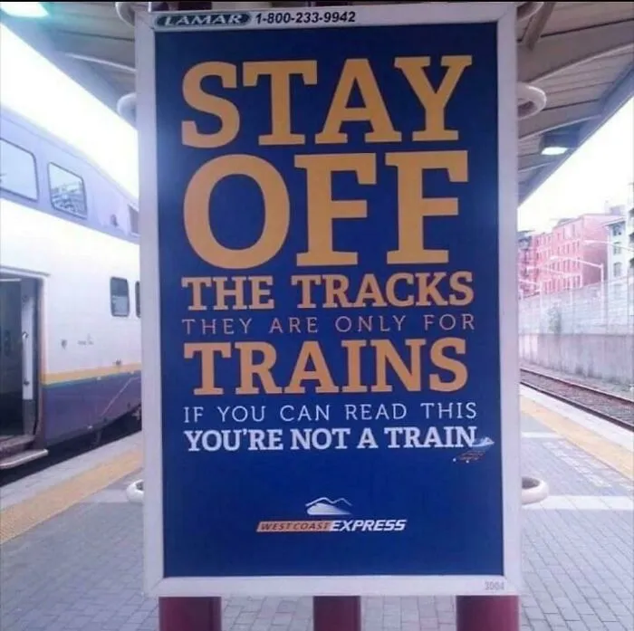Blursed Sign