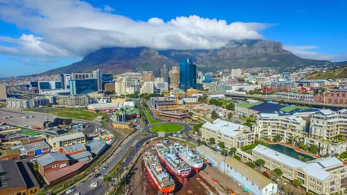 Picture of Cairo to Cape Town road and city