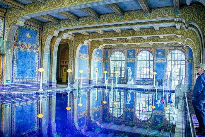  La piscina romana del castillo Hearst 