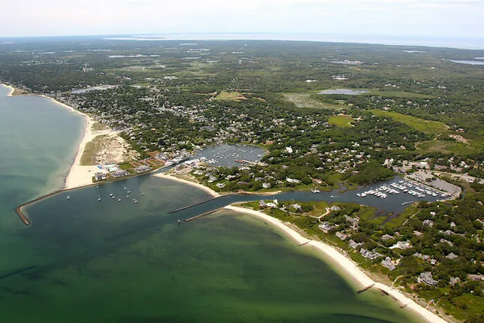 Bird view picture of Cape Cod