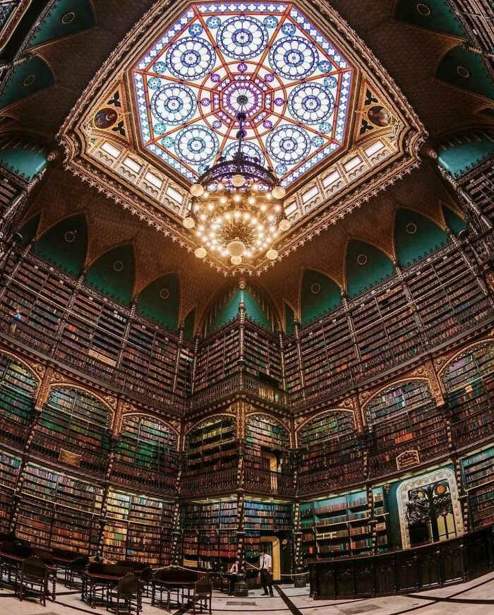 El Real Gabinete Portugués de Lectura, Río de Janeiro
