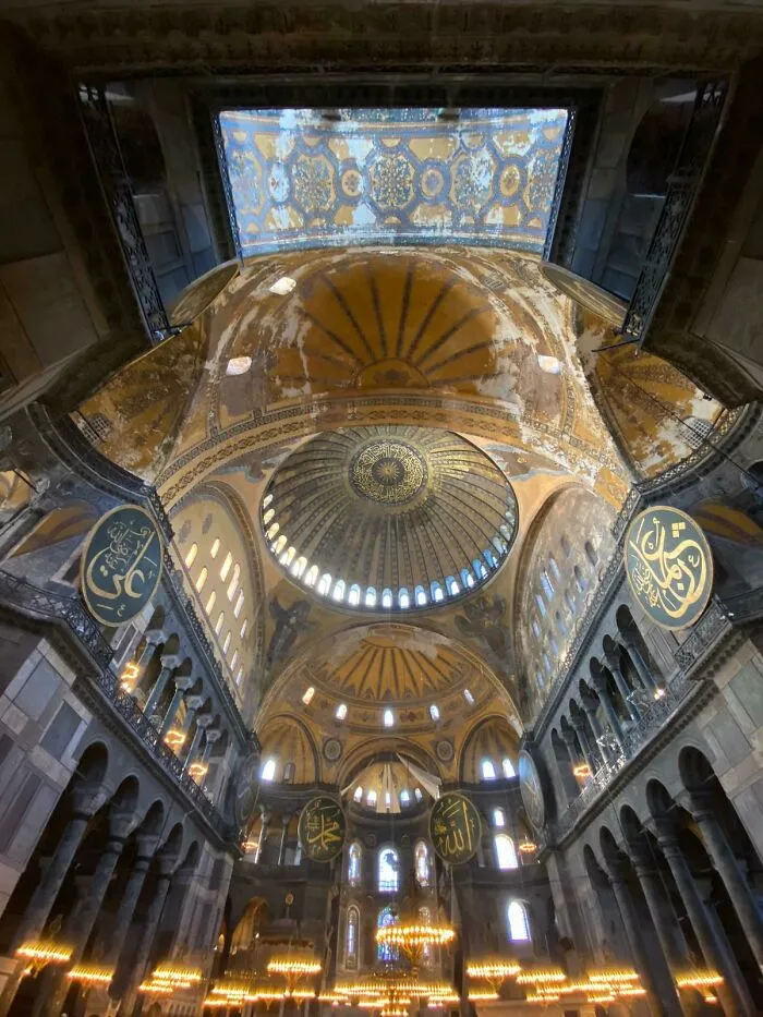 Un techo cautivador - Santa Sofía, Estambul 