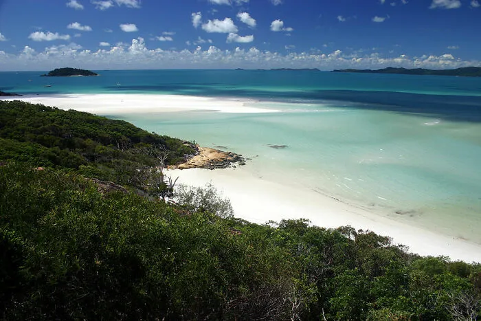 Whitsunday Islands with nature