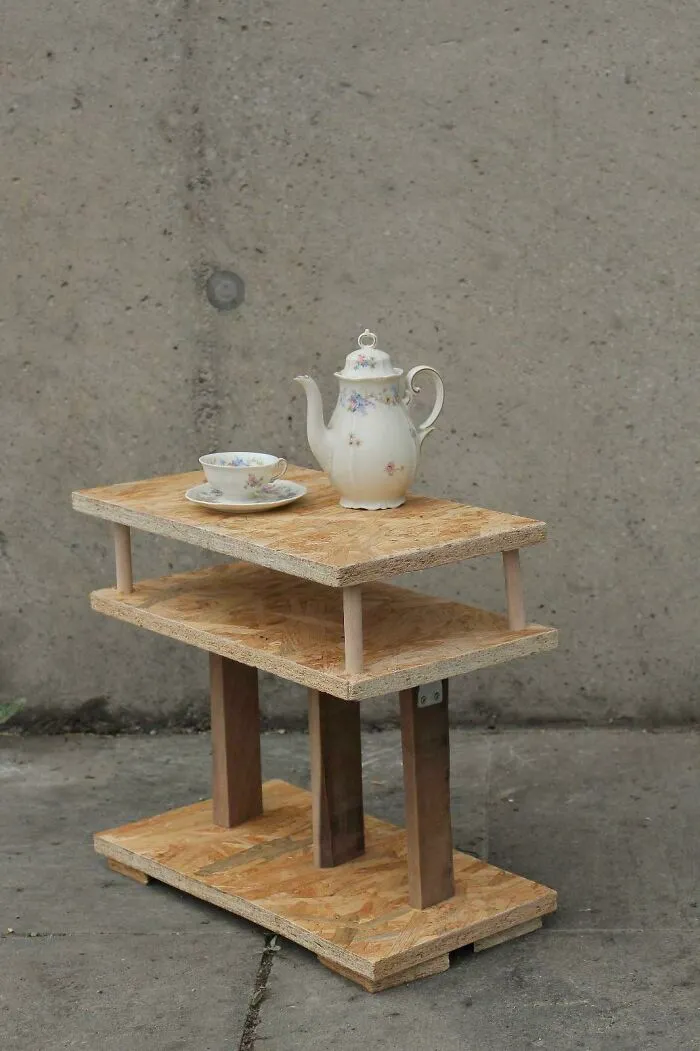 Esta mesa de centro que hice