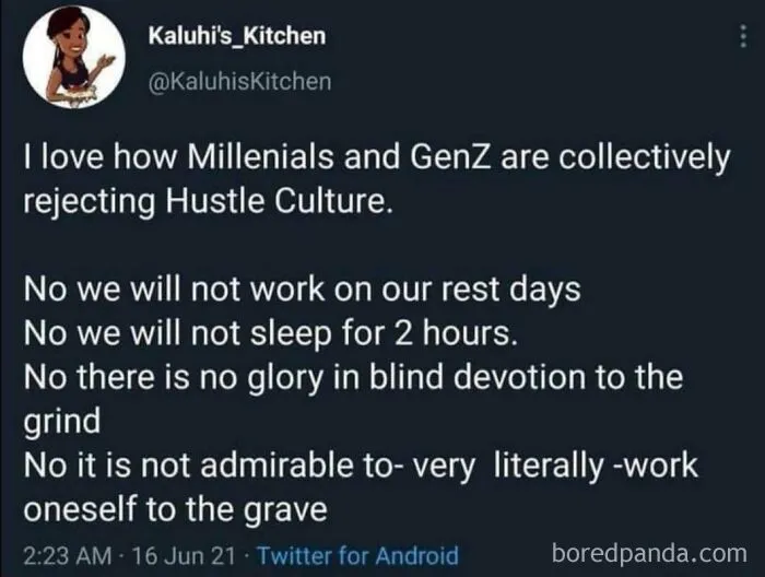 Reject Hustle Culture